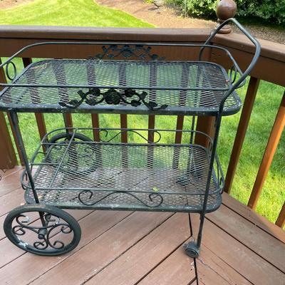 Metal Plant Cart