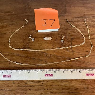 Lot Of 12k And 14k Gold Jewelry