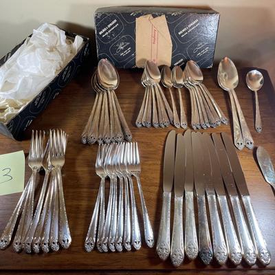 Set Of Vintage Holmes And Edwards Silver plate 