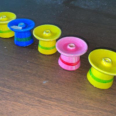Set Of Vintage 1970s Ceramic Incense Burners Holders