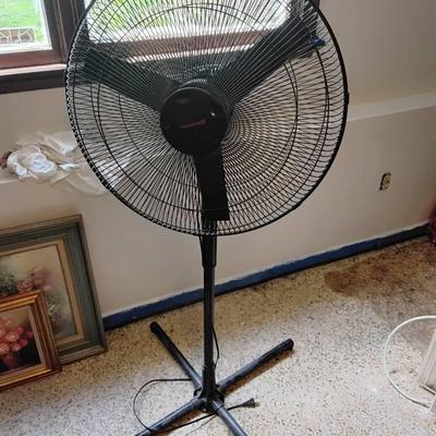 Large Black Fan