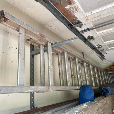 Extremely Long Extension Ladder