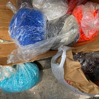 Large Lot Of Vintage New Old Stock Bead Strands
