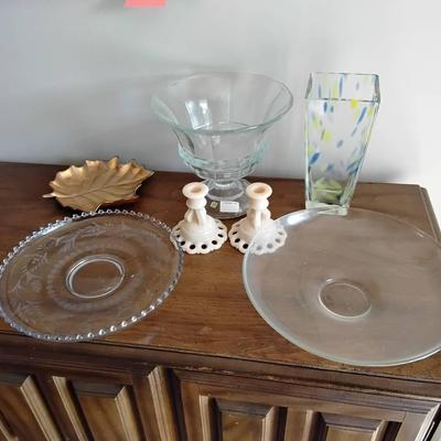 Lot Of Various Decorative Glass