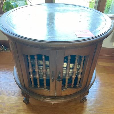 Vintage Round Side Table