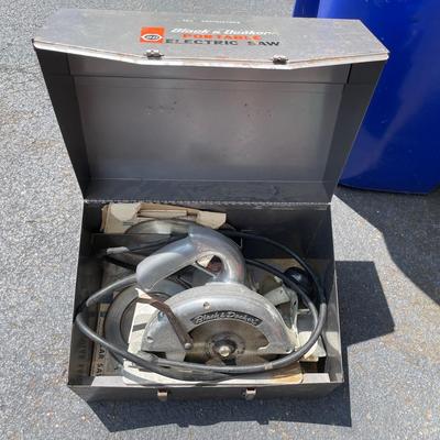 Black And Decker Portable Electric Saw