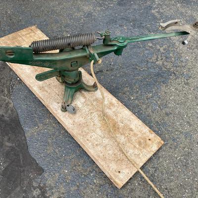 Vintage Western clay pigeon thrower