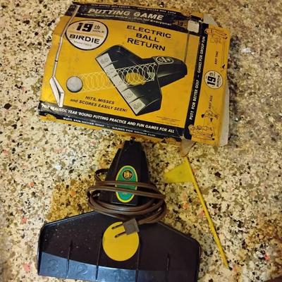 Vintage Putting Game