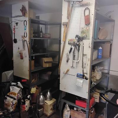 Metal Garage Shelves