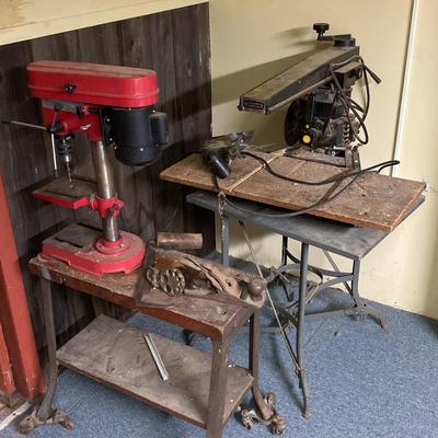 Drill Press & Miter Saw