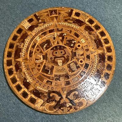  Wooden Hand Carved Mexican Wall Art