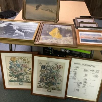 Prints Of Various Styles and Themes