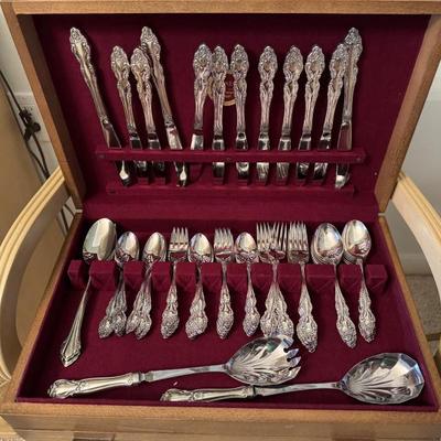 Sale Photo Thumbnail #69: Sterling silver handles