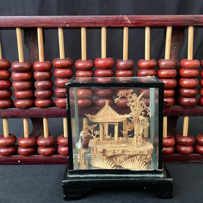 Abacus And Cork Carving 