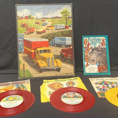 Children’s Records, A Picture Puzzle & A Picture Book!