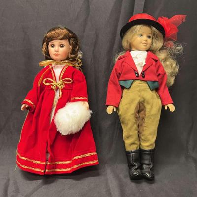 Dolls of The World Samantha (England) & A Christmas Friend
