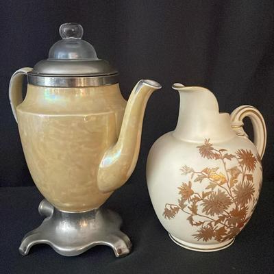 Percolator And Pitcher 