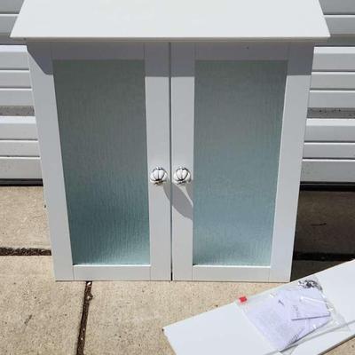 White Floating Cabinet 