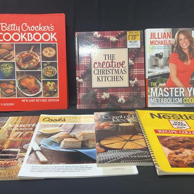 Cookbooks of Various Ages & Bindings