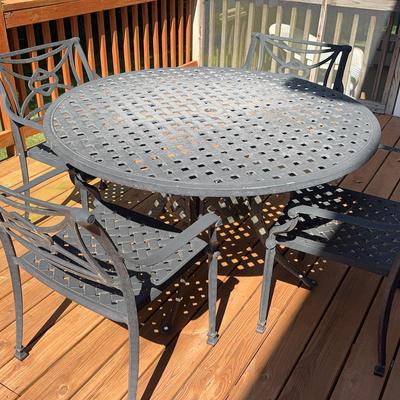 Metal Outdoor Table