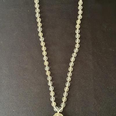Carved Necklace 