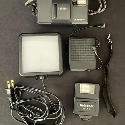 Camera And Accessories Lot 