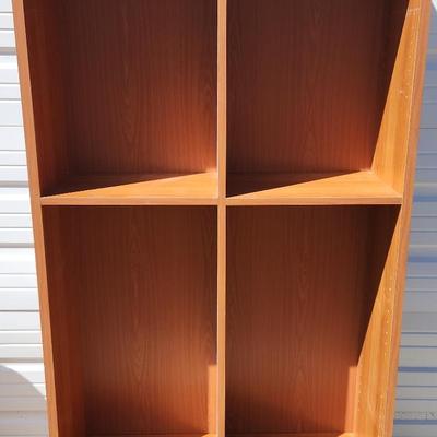 Tall Wooden Adjustable Shelves 