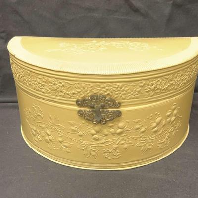 Vintage Celluloid DemiLune Box