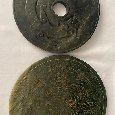Ancient Chinese Jade Discs 