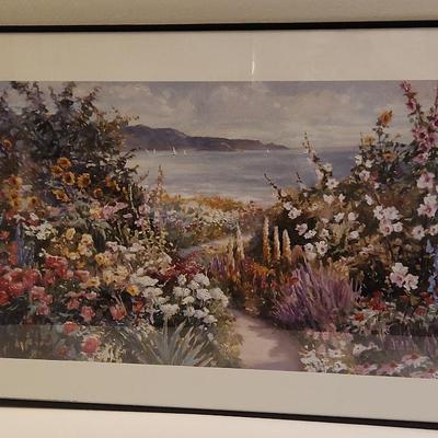 Flower On The Beach Framed Print