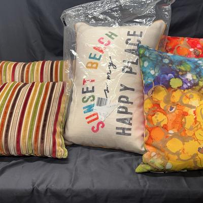 Throw Pillows in Many Colors!