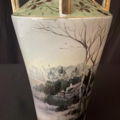 Nippon 9.5” Vase 