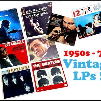 Vintage Vinyl LPs