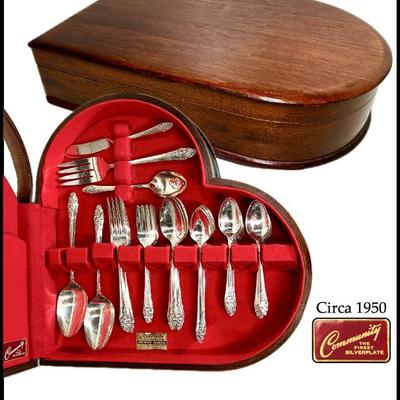 1950 Immaculate Silver Plate by Oneida.
