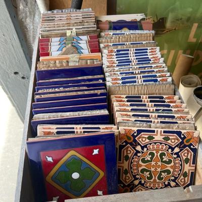 Vintage tiles from Spain and Columbia just added.. $10 a tile