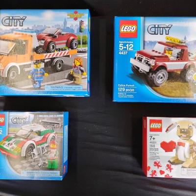 Sh594 lego city sets more 60017 1, 60053 1, 40201 1, 4437 1