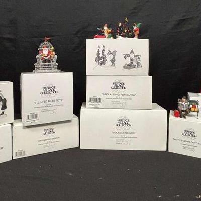 Sh478 heritage village collection figurines mystery lot