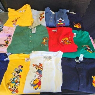 Sh635 disney thermal long and short sleeve shirts 6