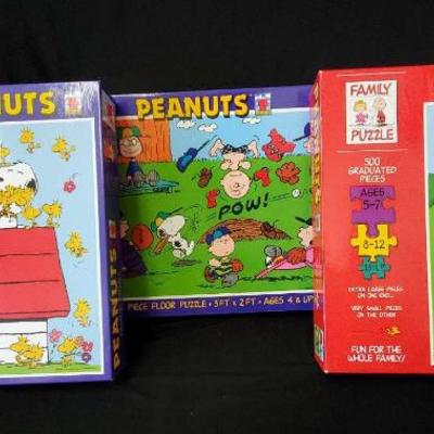 Sh621 peanuts jigsaw puzzles