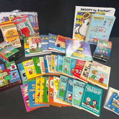 Sh612 peanuts comics office supplies