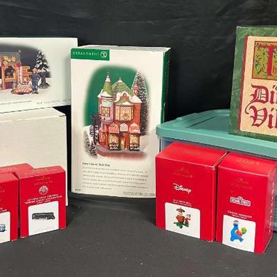 Sh632 department 56 christmas village mystery lot