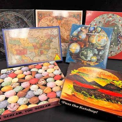 Sh606 vintage puzzles galore 3