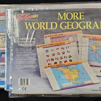 Sh630 geosafari learning games etc mystery lot