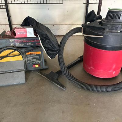 Shop Vac & Disc Sander