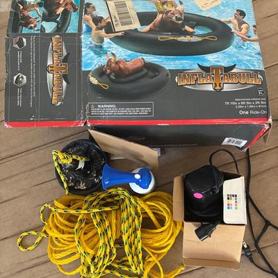 InflataBULL Water Challenge, Boat Anchor & Safety Bull Horn
