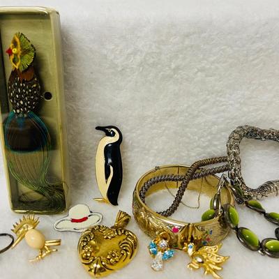 Vintage “Trifari” Brooch and More Jewelry