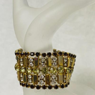 “Hobé” Rhinestone Bracelet