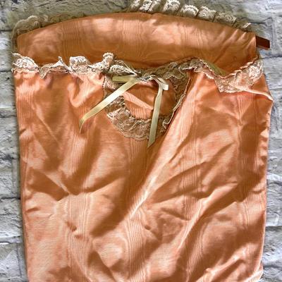 Vintage Pink Clothespin Bag