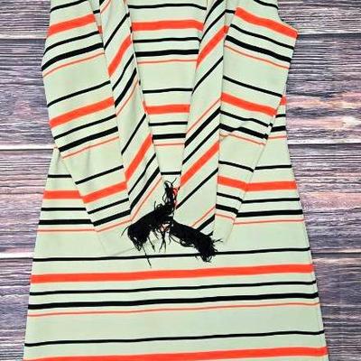 "Bleeker Street" Striped Dress & Scarf