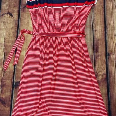 “ifi” Red, White, & Blue Dress